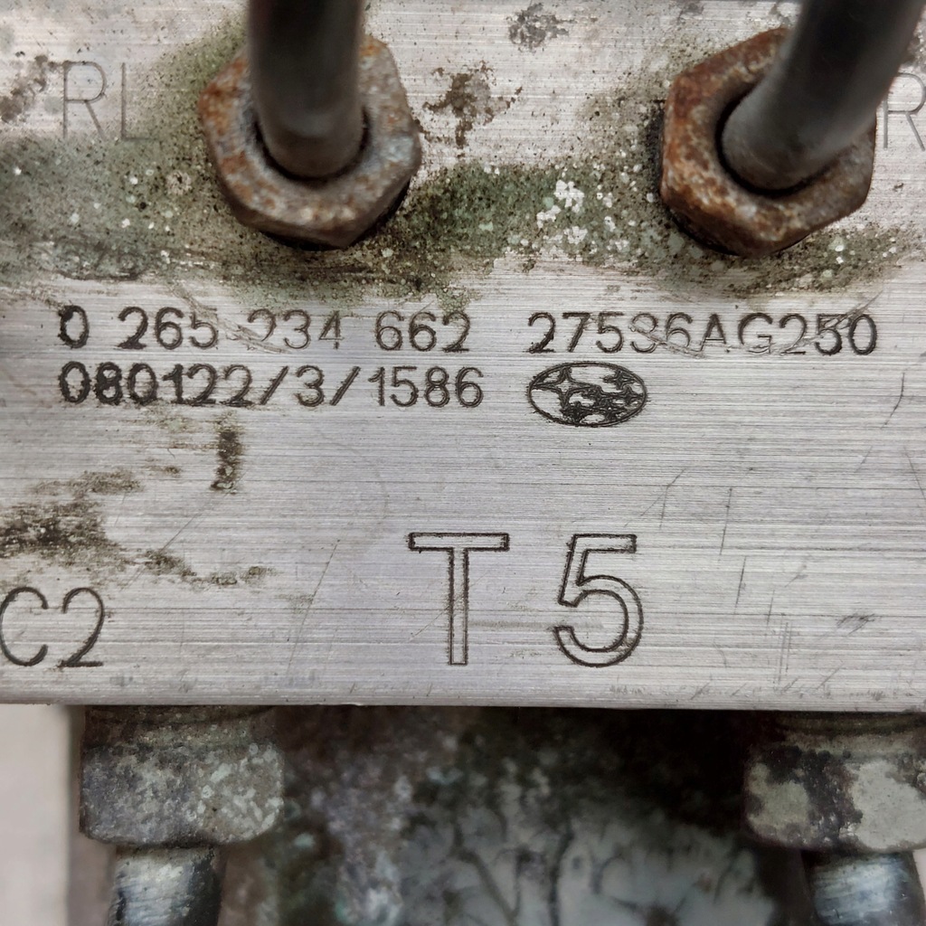 фото №9, Subaru legacy 5 v насос тормозная abs 0265950813