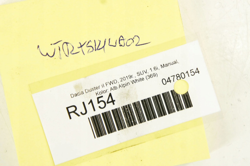 фото №5, Rj154 dacia duster ii 1.6i форсунка 166008992r