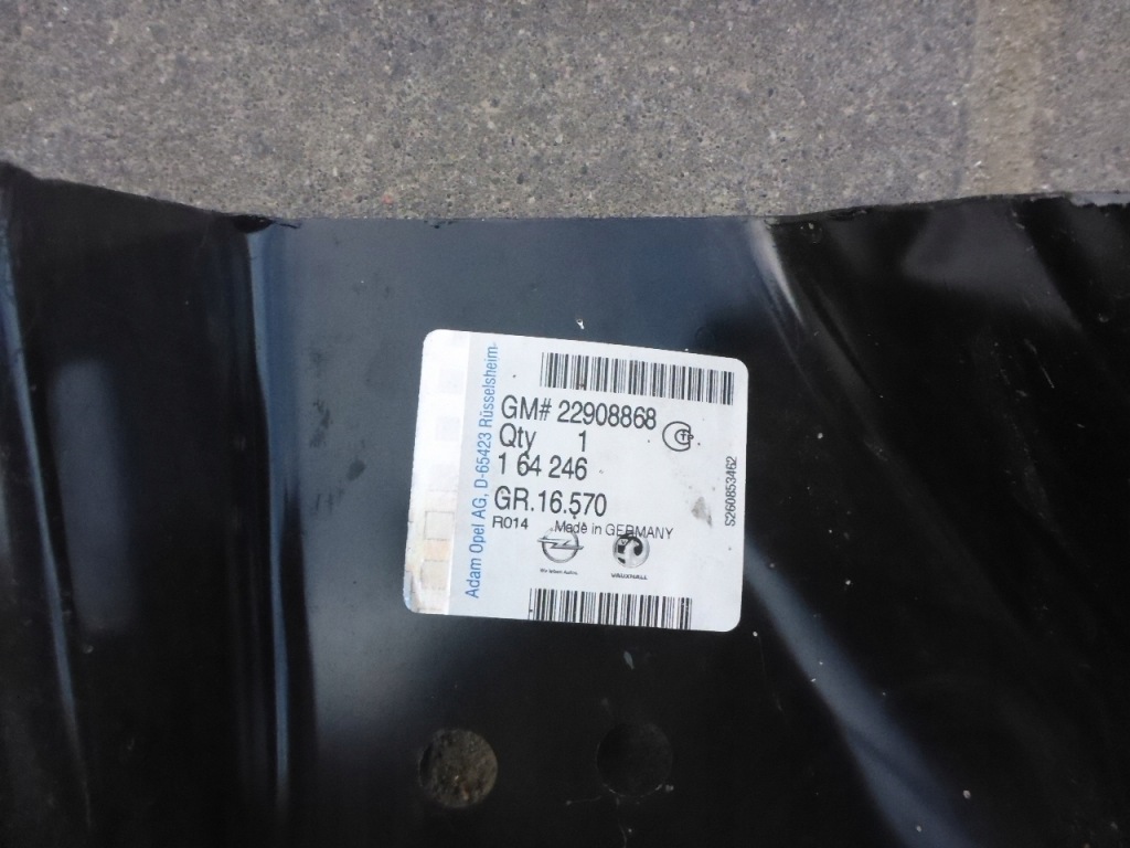 фото №4, Opel insignia a 09- порог левый новый оригинал