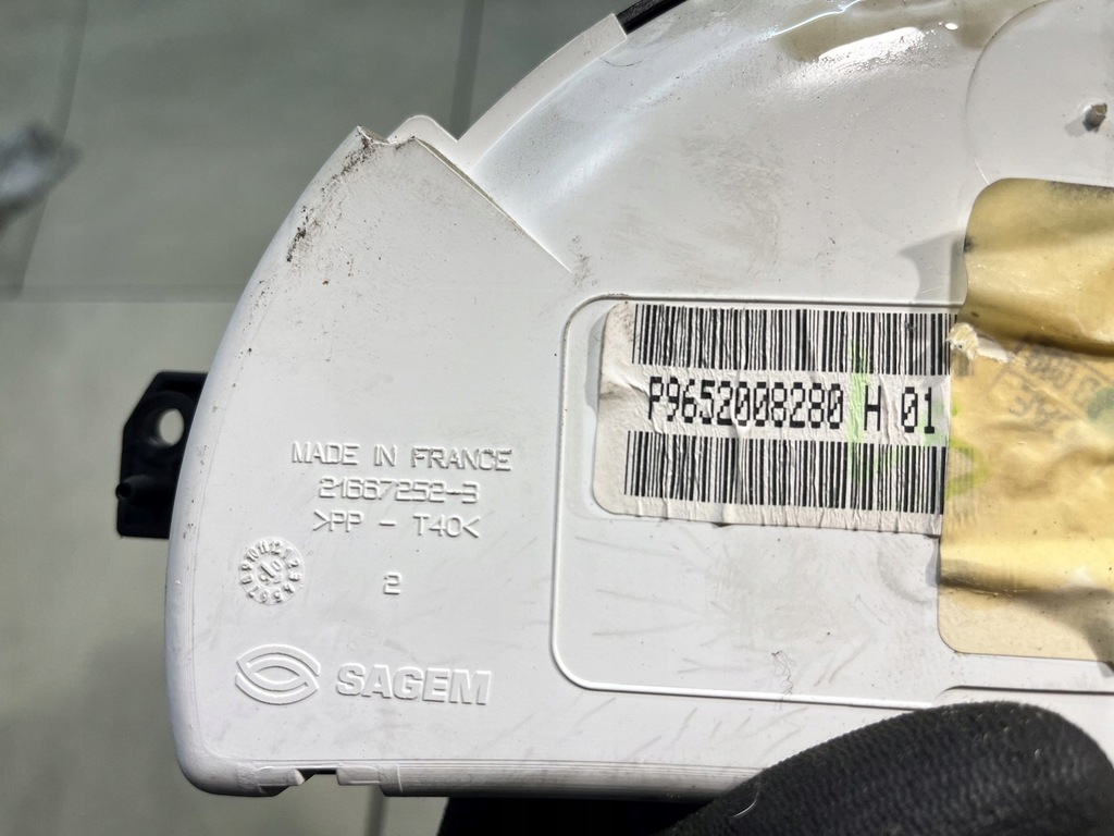 фото №5, Лічильник прилади citroen c2 1.4 p9652008280