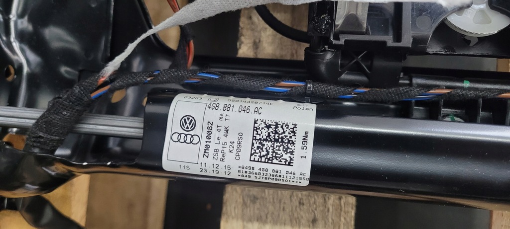 фото №13, A6 c7 4g lift каркас сиденье сиденье правый перед sline a7 4g