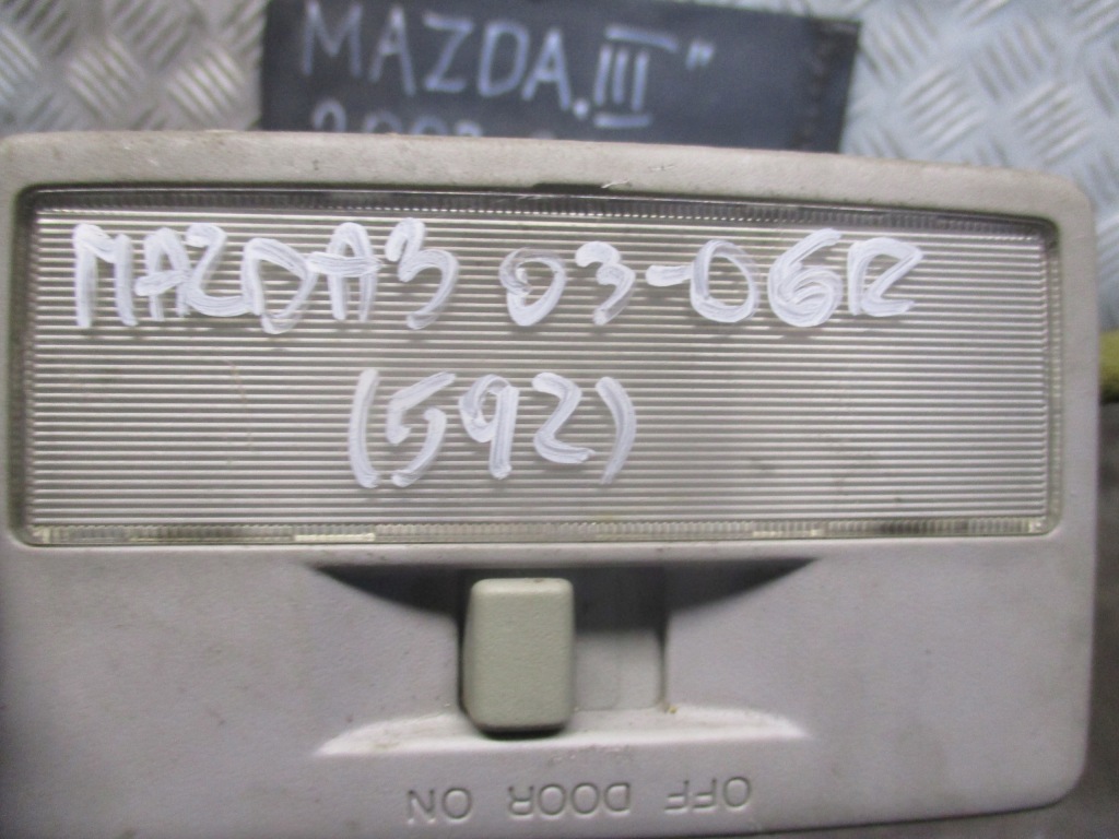 фото №2, Освітлення салону mazda 3 i 03-06r