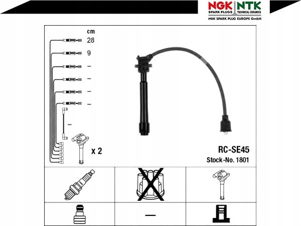 фото №2, Провода зажигания [ngk]