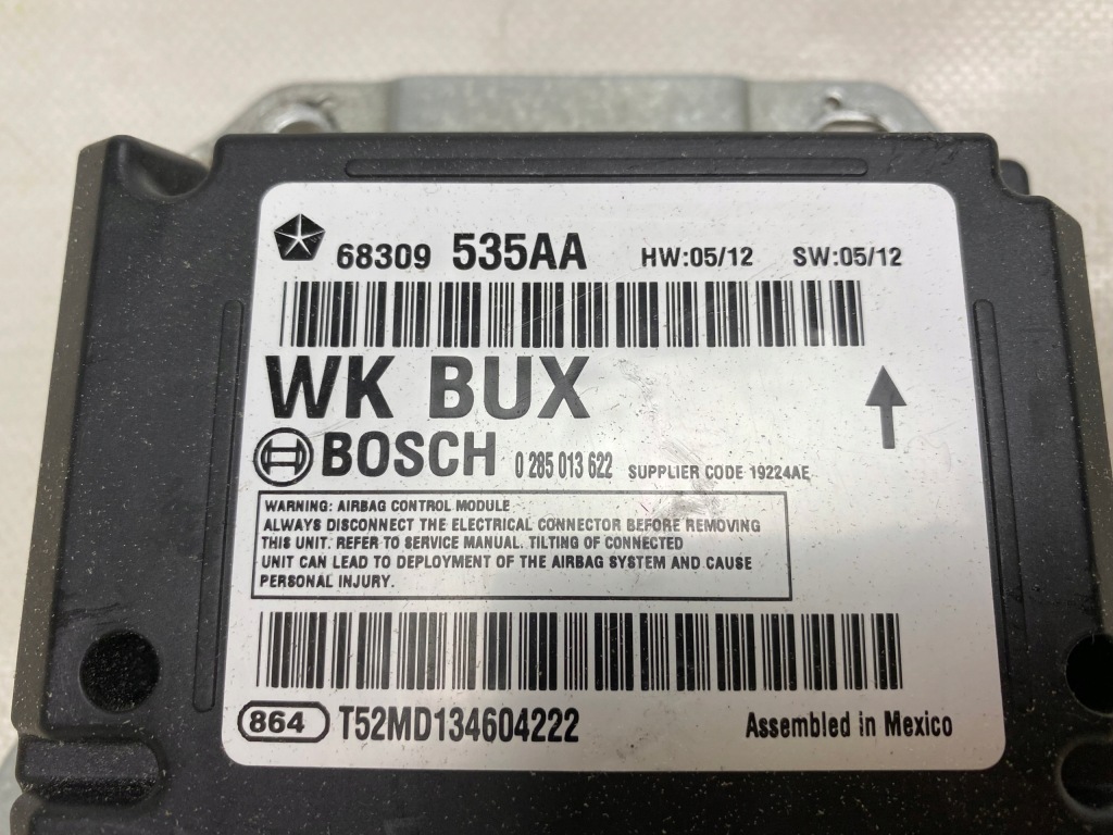 фото №2, Grand cherokee wk2 3.0 15- модуль датчик подушка безопасности