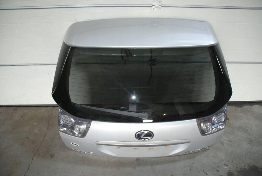 фото №4, Lexus rx400h кришка багажника багажника комплектна 1f7