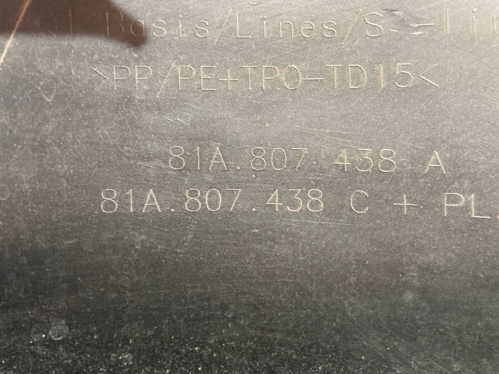 Бампер передній audi q2 s-line lift 81a Зі Шроту