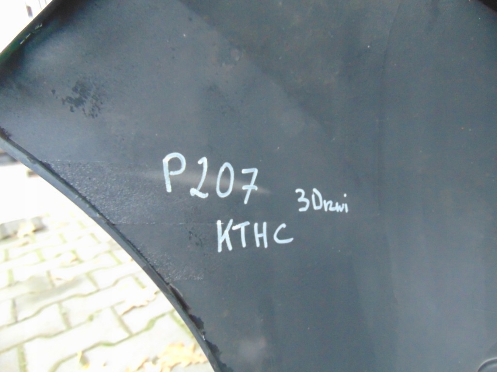 Бампер задний задний peugeot 207 рестайлинг  3 дверь kthe в Украине