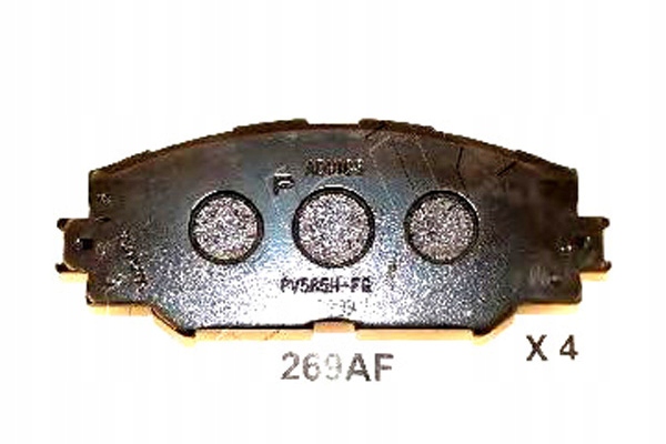 фото №1, Ashika гальмівні колодки гальмівні subaru trezia 1.4 d