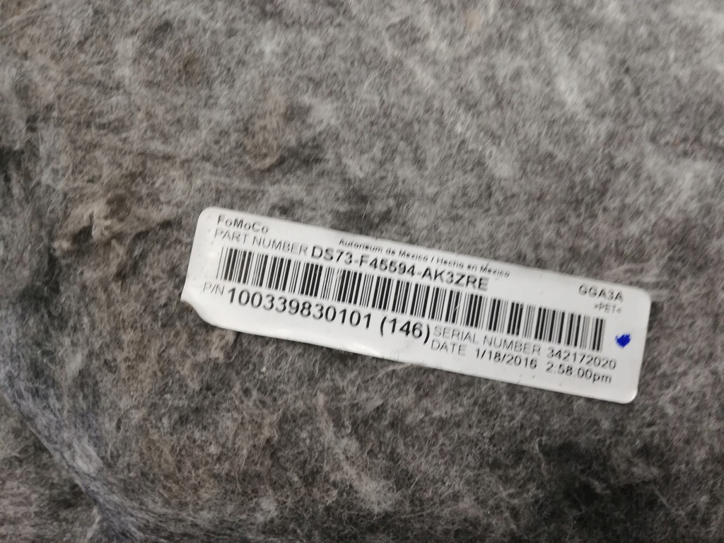 фото №5, Ford fusion mk5 защита крышки обивка 2014 usa