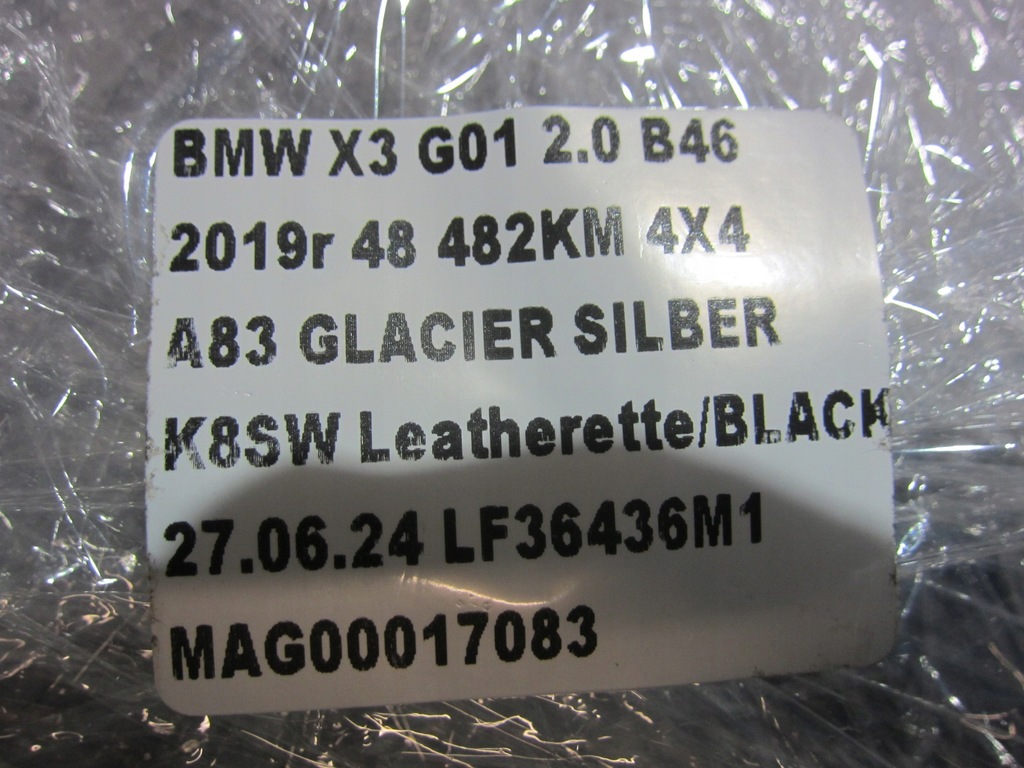 фото №11, Bmw x3 g01 джгут трубопровід лівий перед ксенон лампи ліва передня 9826348