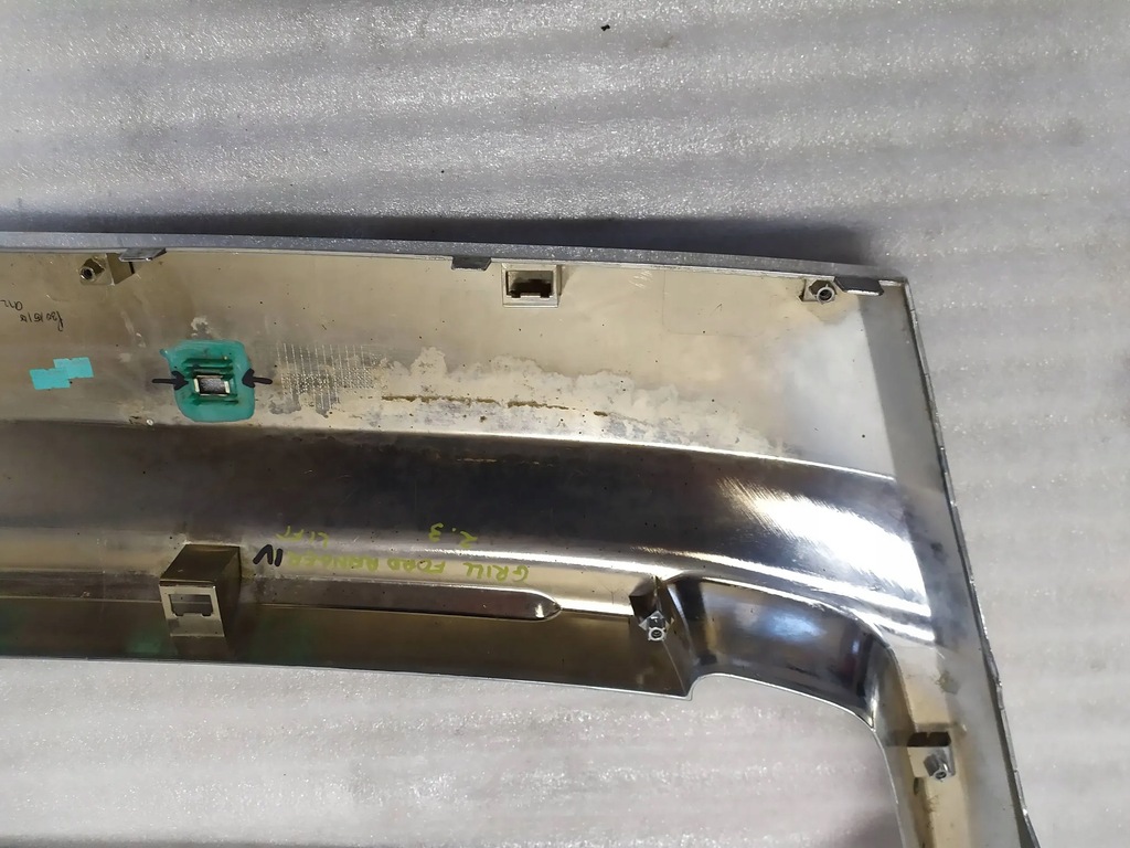 фото №13, Решётка радиатора решётка радиатора бампера хром ford ranger iv lift