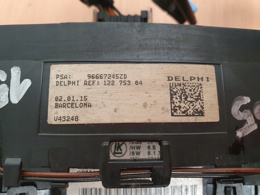 фото №8, Важіль перемикач світла стрічка citroen ds5