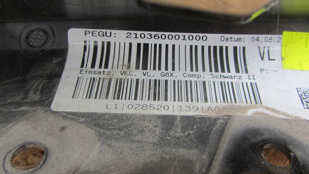 фото №5, Левая молдинг накладка бампера перед bmw m3 g80