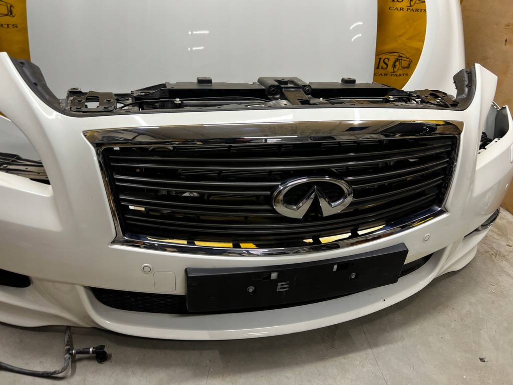 фото №8, Kompletny перед лампы радиатор infiniti q70 m35 m35h hybrid белый перламутр