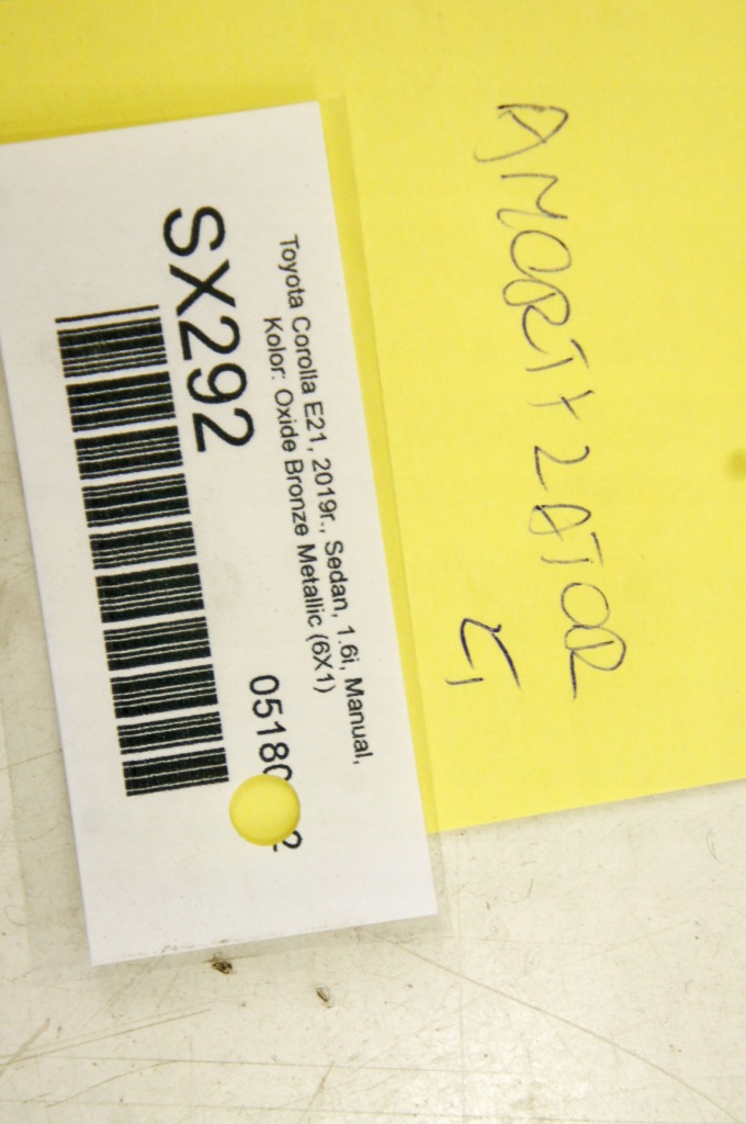 фото №6, Sx292 toyota corolla e21 xii 1.6i амортизатор левый задняя