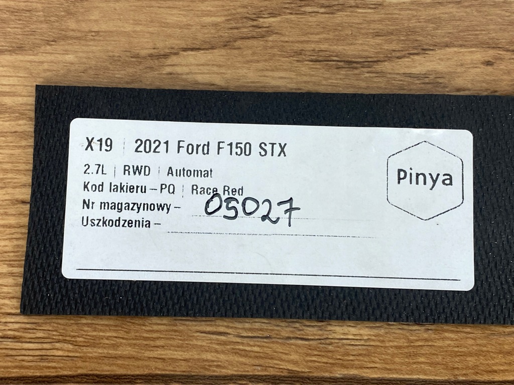 фото №4, Вкладка гумові підкладка тунель середнього ford f150 2021+ usa