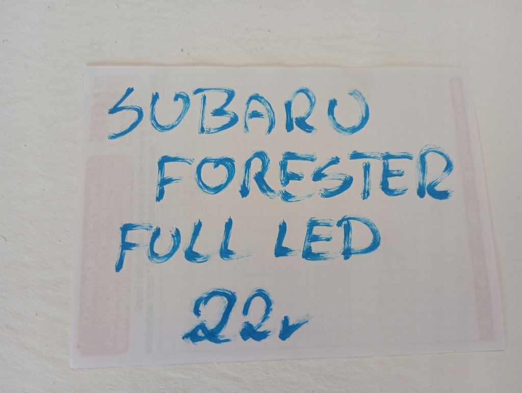 фото №9, Лампа full led subaru forester v 22r правая левая