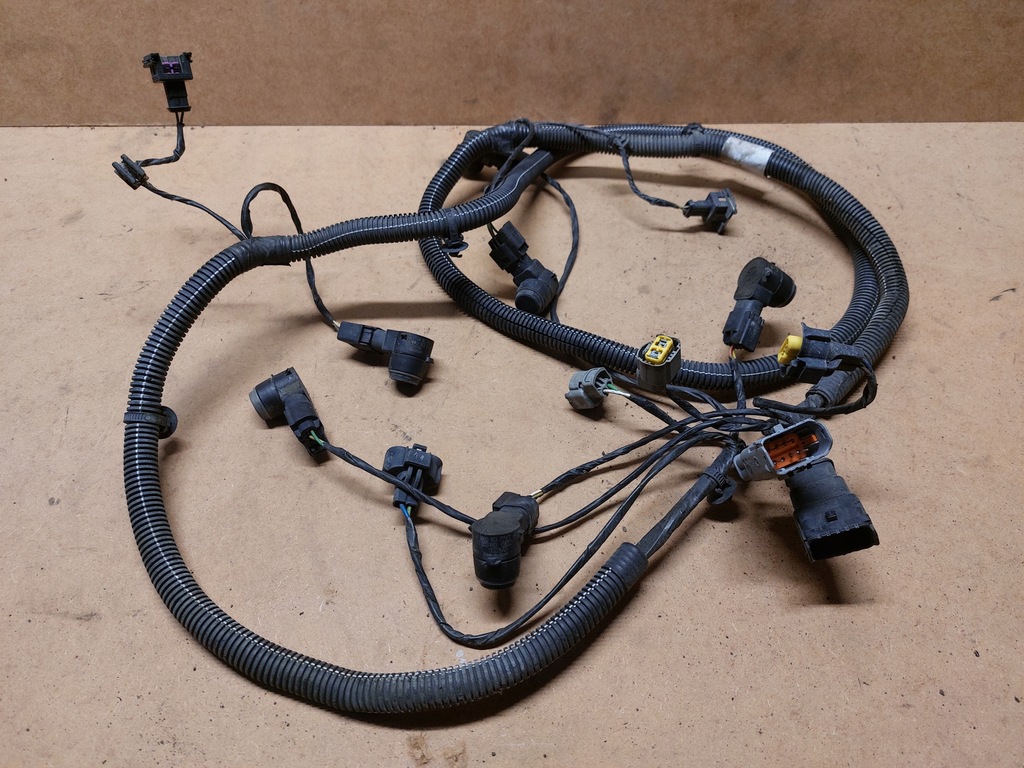 фото №8, Peugeot 508 i джгут бампер передній pdc + датчики комплектна