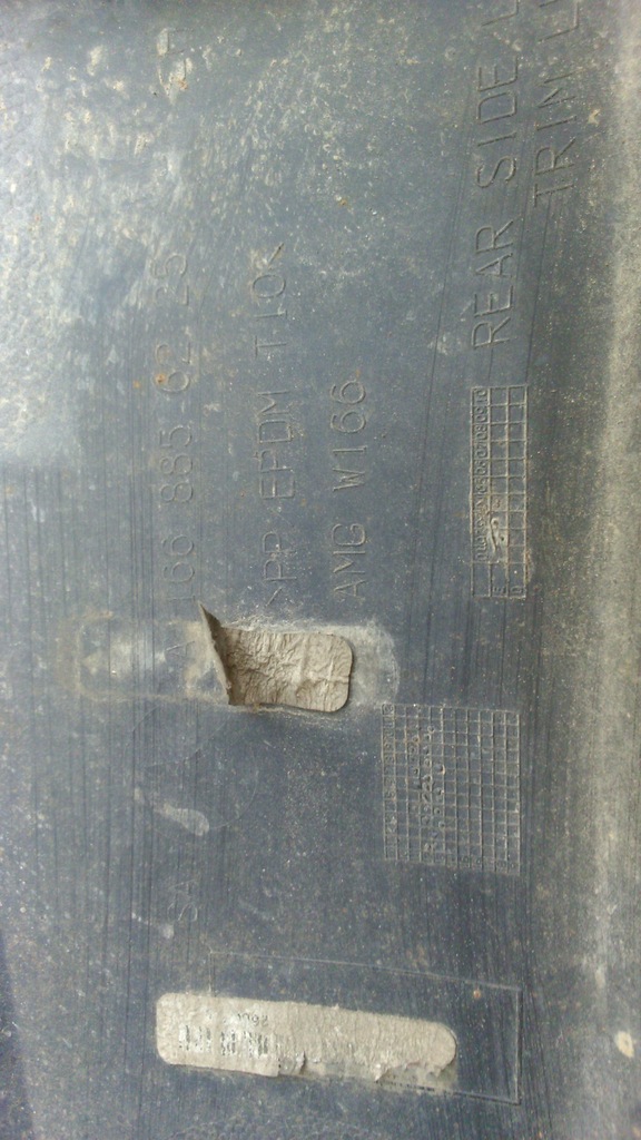 фото №12, Mercedes ml w166 pdc хром бампер задняя задний euro