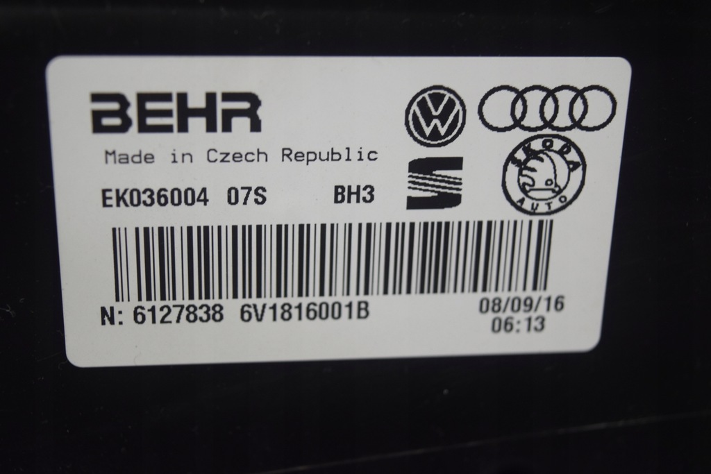 фото №6, Fabia iii обігрівач повітродувка вентилятор обдув europa