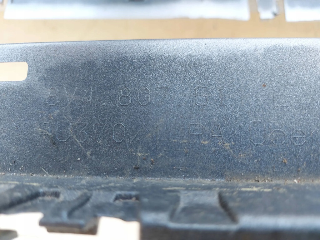 фото №14, Audi a3 8v lift sportback 16- бампер задній задня