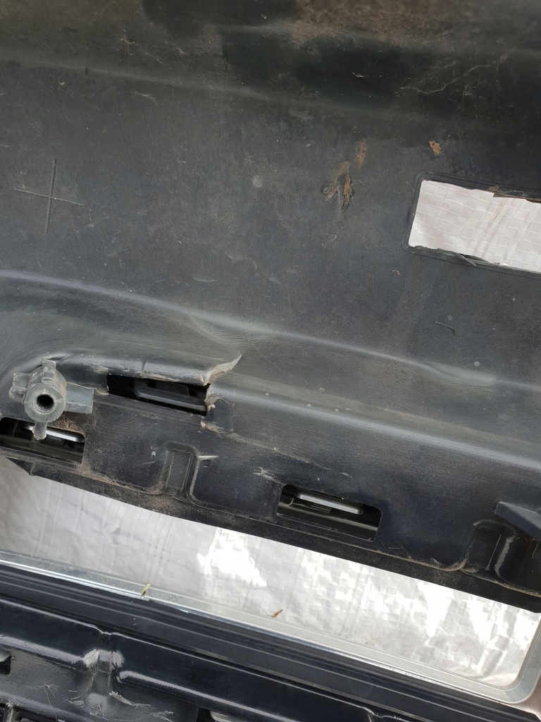 фото №10, Mitsubishi pajero iv lift 15-21 бампер перед передній омивачі 6400g152zz