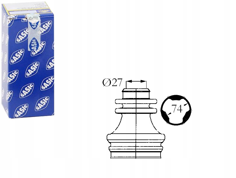 фото №1, Набір захист шарнір sasic 7701471522 7474 32989