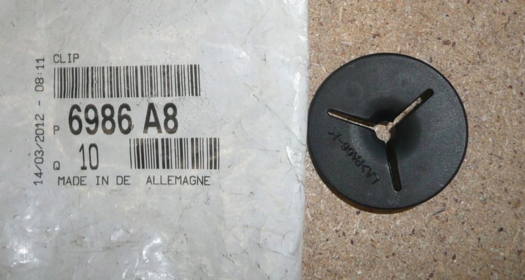 фото №1, Кліпса захист двигуна c berlingo iii