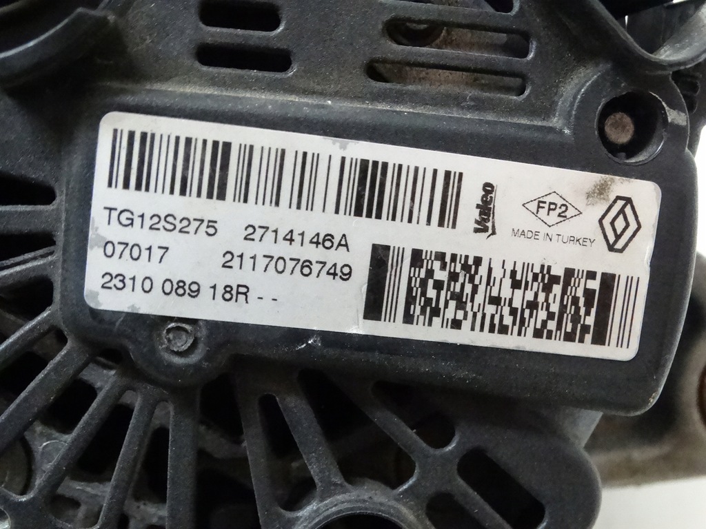 фото №4, Генератор renault clio iv 231008918r