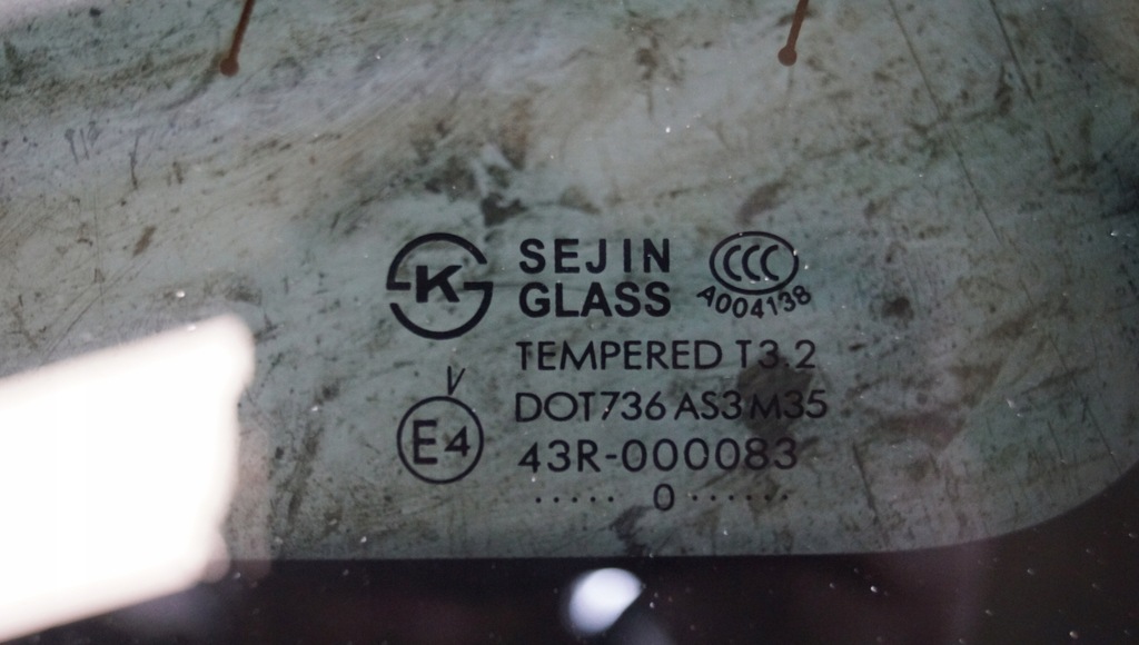 фото №6, Скло кузовна правий задня chevrolet captiva