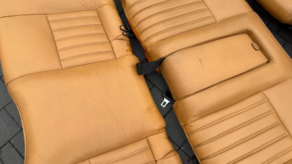 фото №7, Комплект шкіра сидіння заднє сидіння eu alfa romeo 156 sedan оббивка з підігрівом