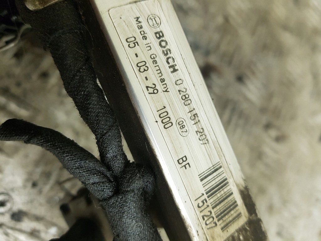 фото №1, Молдинг впрыскная opel corsa c 0280158501