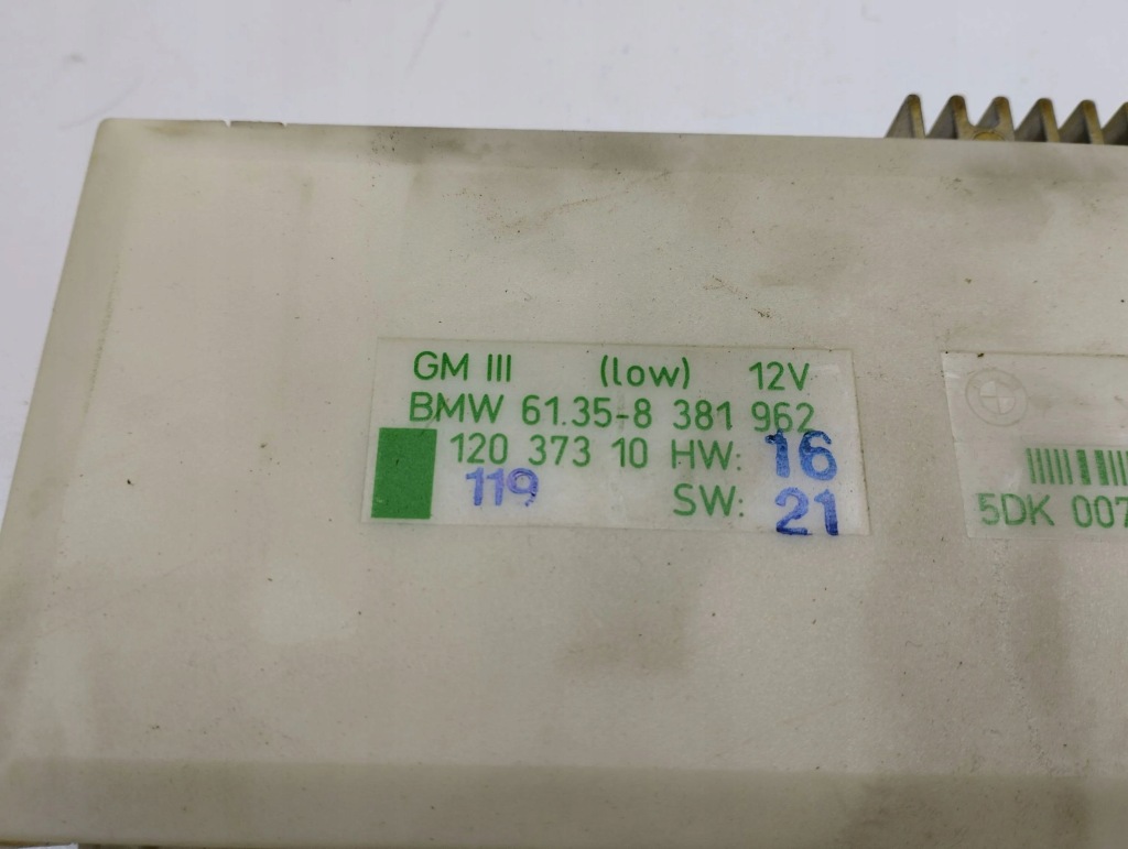 фото №5, Bmw 5 e39 2000 модуль / блок керування комфорту