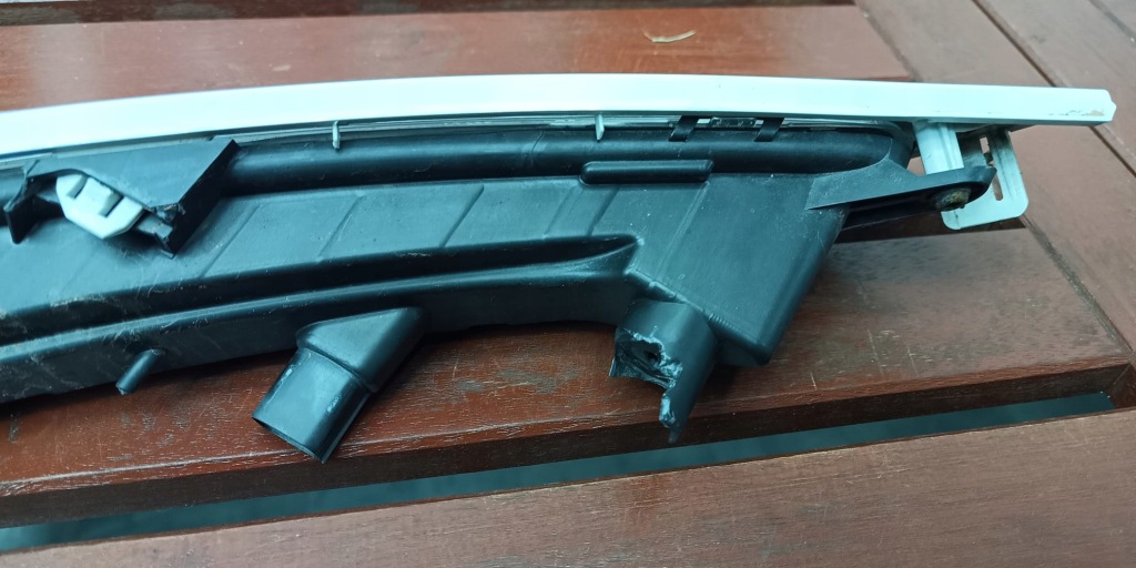 Левый led к движение dziennej фара ford kuga mk1 с Разборки