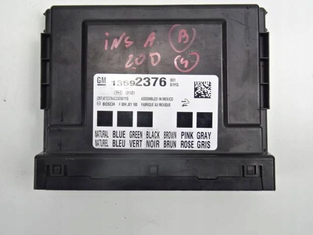 фото №3, Модуль комфорту opel insignia a lift