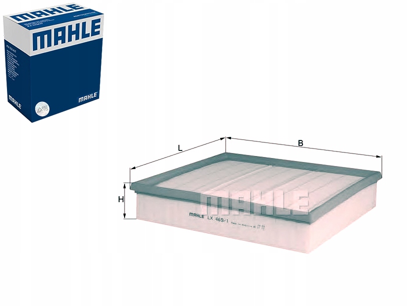 фото №1, Mahle фільтр повітря audi a6 s6 plus quattro 4a.