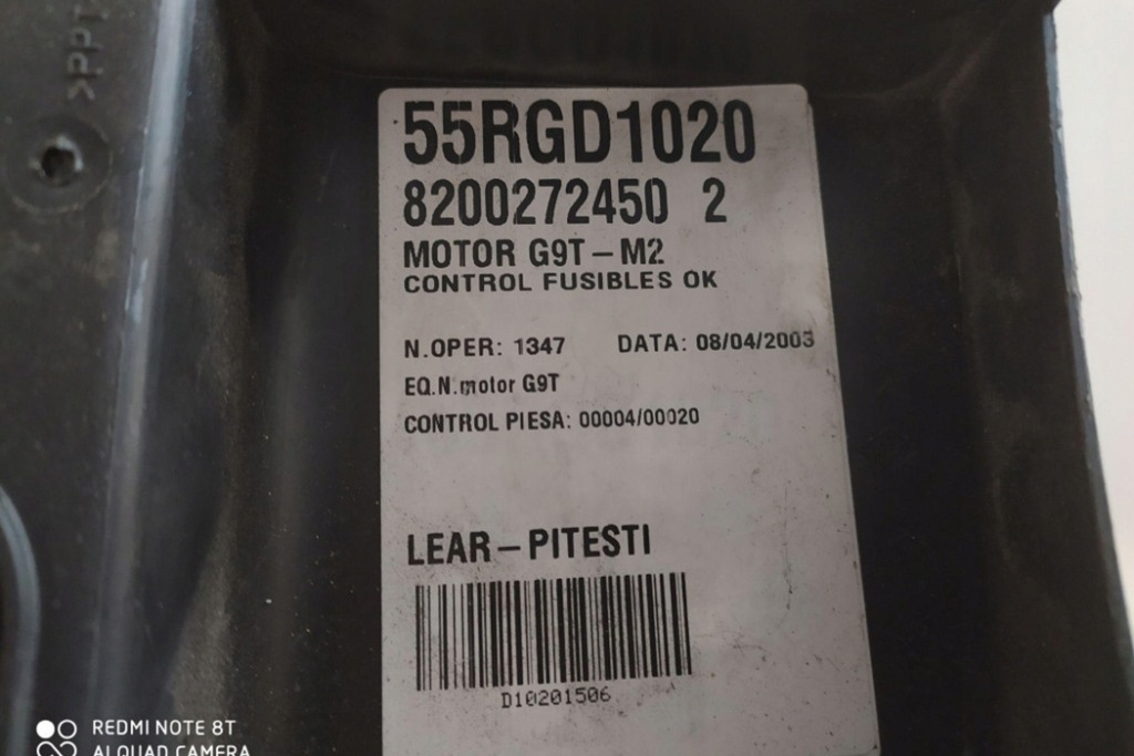 Купити Коробка запобіжників renault laguna 2 grandtour kg0/1_ 55rgd1020 1.9l