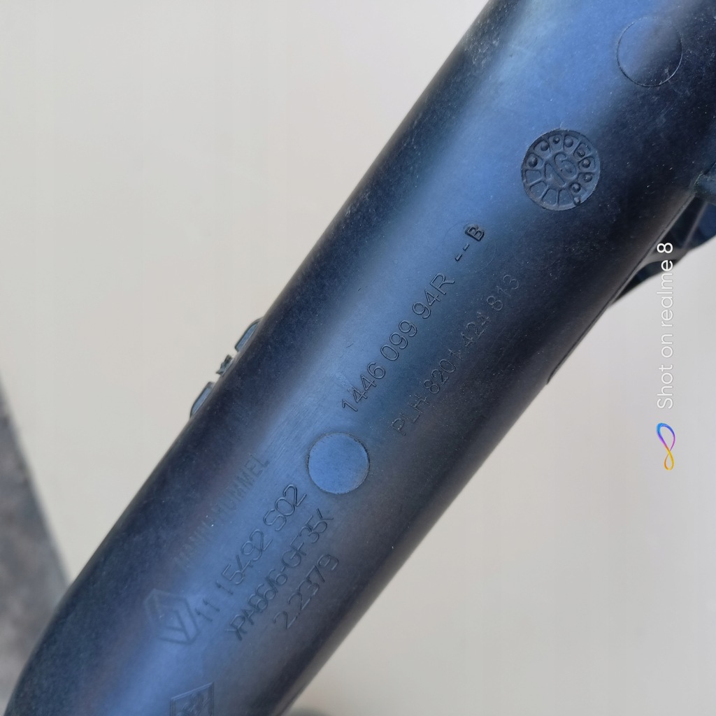 фото №9, Труба интеркулер 144609994r - renault talisman megane scenic iv 1.6 dci