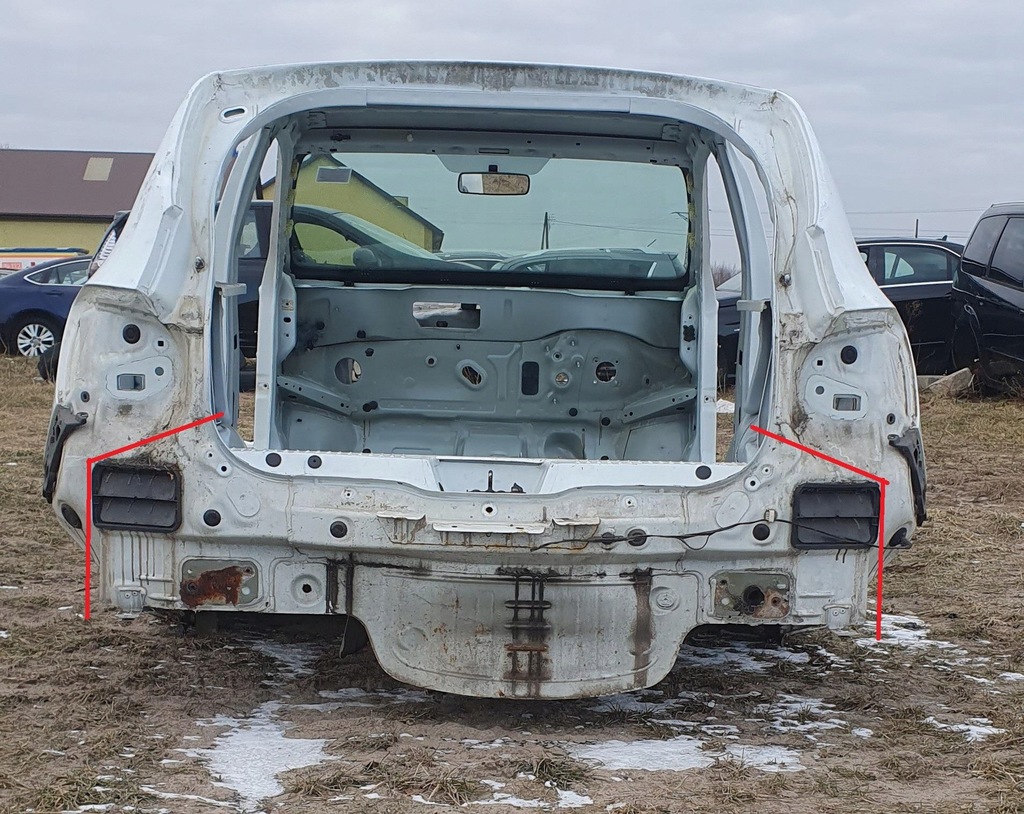 фото №1, Pas задняя задний поддон dacia sandero ii stepway lak.dv369