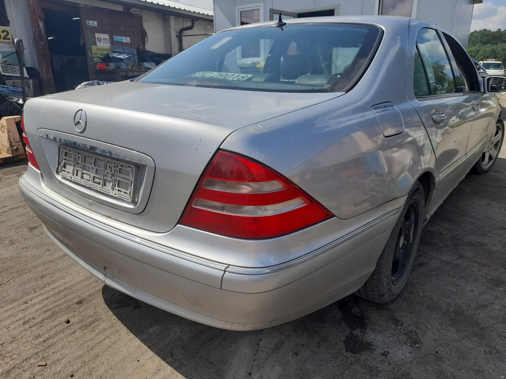 фото №16, Mercedes s 320 w220 капот крышка двигателя 744