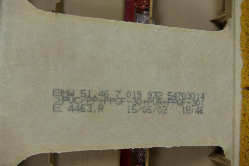 фото №10, Bmw 7 e65 полиця задня задня динамік trzeci стоп