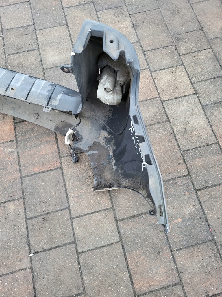 фото №12, Бампер задний czarna структура renault kangoo ii lift iii 13-