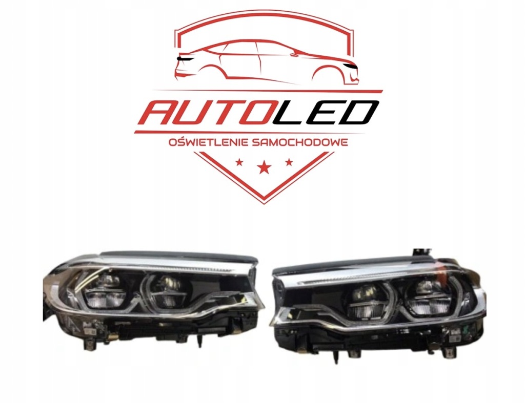 фото №1, Bmw 5 g30 g31 лампа левая правая адаптивный led полный с модулями