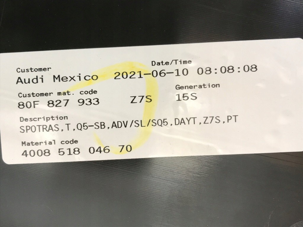 фото №13, Audi q5 sq5 80f спойлер кришки задня 80f827933