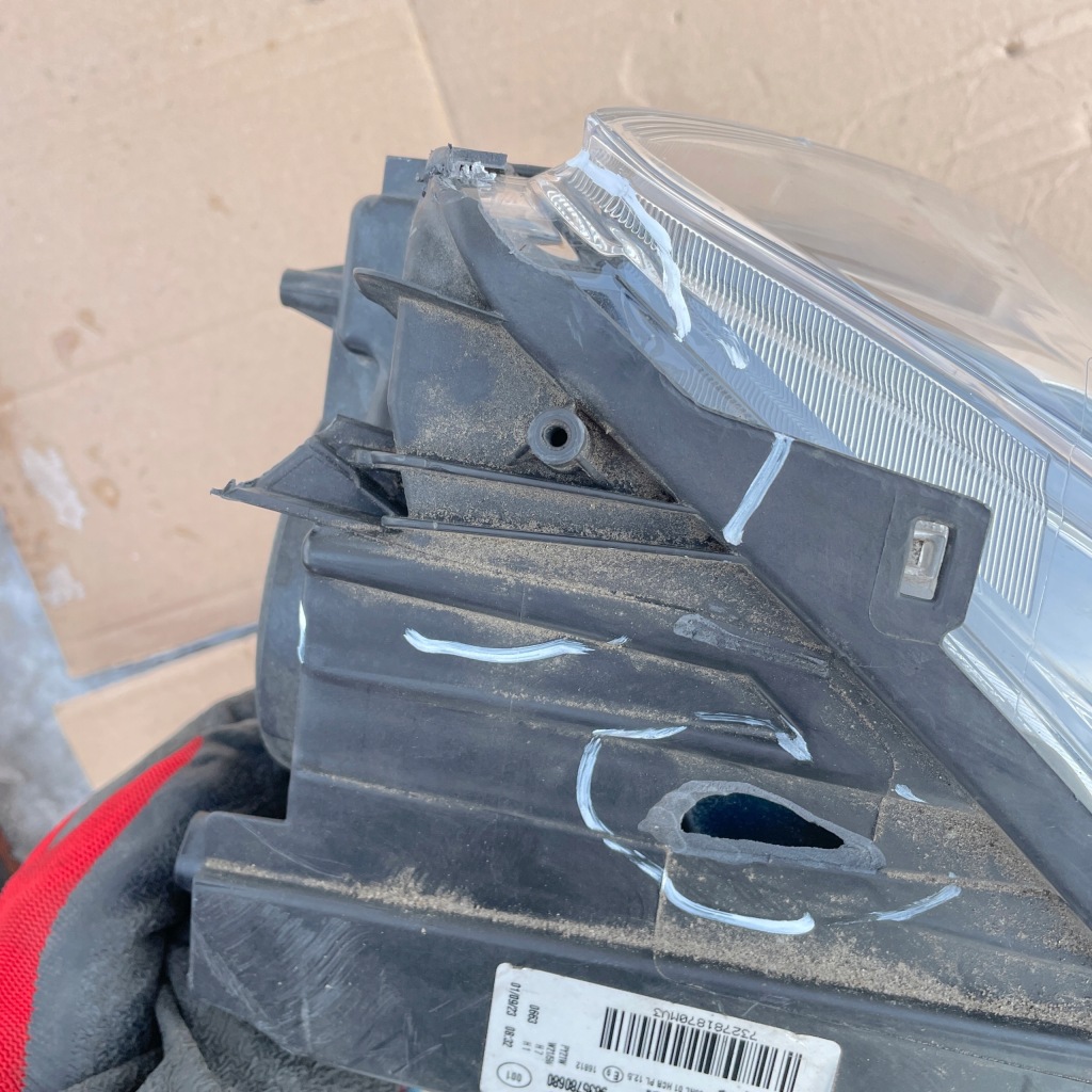 Toyota proace 16- лампа ліва перед фара лівий передній 73278187 Київ