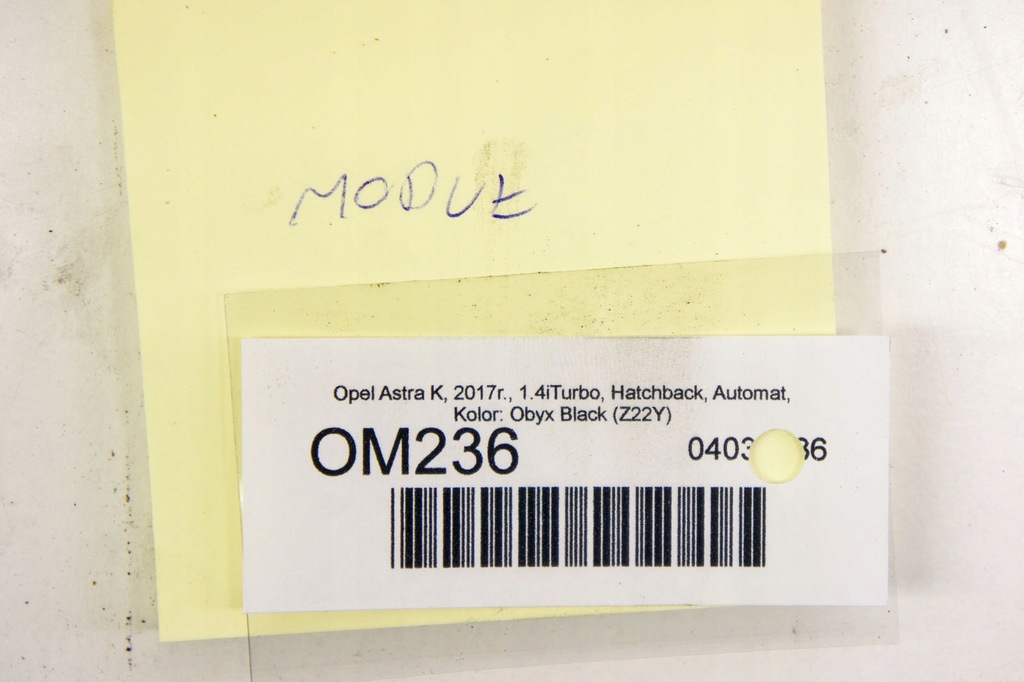 фото №6, Om236 opel astra k v модуль навигации 39084504