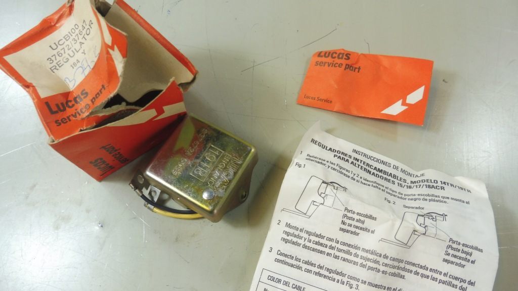 Регулятор lucas 19tr ucb100 37672/37647 land rover с Разборки