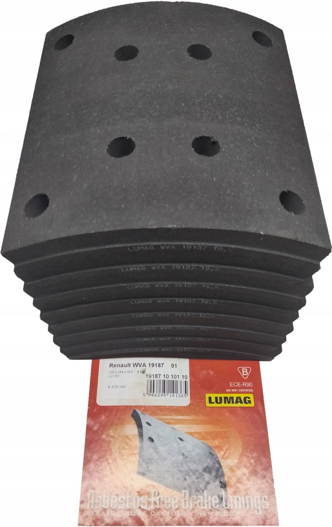 фото №1, Renault magnum premium накладки гальма łódź