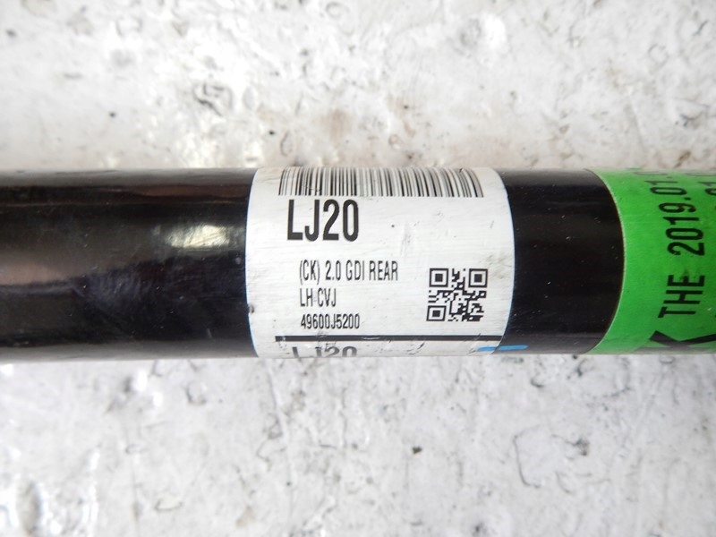 фото №4, Привідний вал ліва задня kia stinger 2.0 17-21