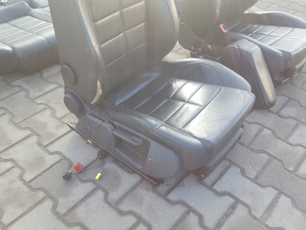 фото №4, Seat exeo 09-13 kombi сидіння заднє сидіння шкіра шкіряний